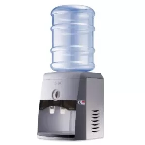 Bebedouro de Garrafão Bancada Stille Begel Cinza/Inox